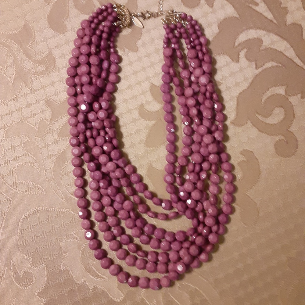 NY Collection 7 Strand Costume Necklace
